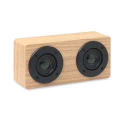 Беспроводная колонка 2x3W 400 м, древесный, MO9083