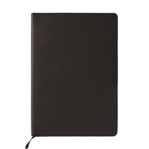 Блокнот NIKA soft touch, Чёрный, SP444161587