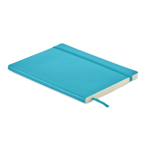 A5 recycled notebook, бирюзовый, MO2118
