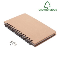 Pine tree notebook, бежевый, MO6225