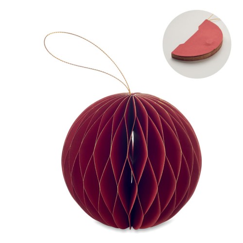 Foldable  XMAS bauble hanger, красный, CX1576