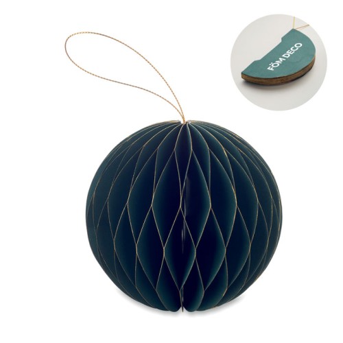 Foldable  XMAS bauble hanger, зеленый, CX1576