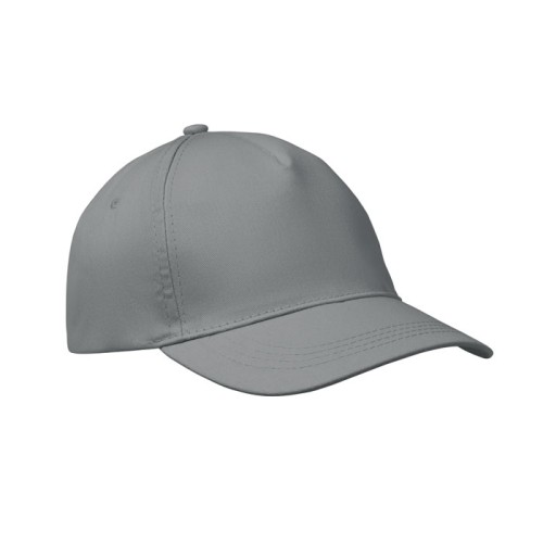 5 panel baseball cap, серый, MO1447