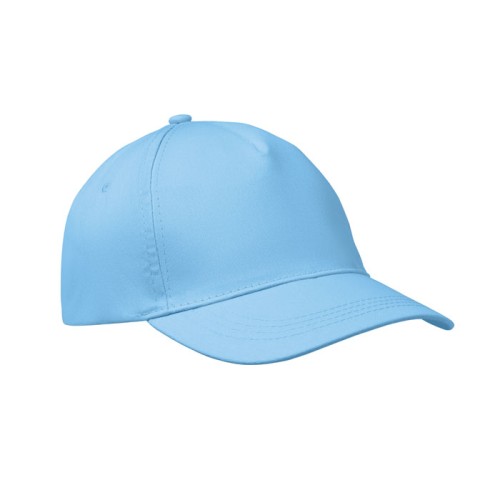 5 panel baseball cap, голубой, MO1447