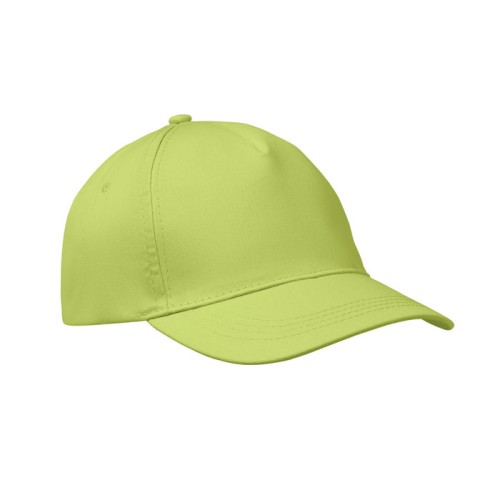 5 panel baseball cap, лайм, MO1447
