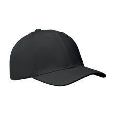 6 panel baseball cap, черный, MO1464