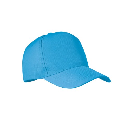 Бейсболка из RPET, бирюзовый, MO6831