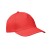 5 panel baseball cap, красный, MO1447 5 panel baseball cap, красный, MO1447