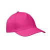 5 panel baseball cap, фуксия, MO1447 5 panel baseball cap, фуксия, MO1447