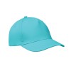 5 panel baseball cap, бирюзовый, MO1447 5 panel baseball cap, бирюзовый, MO1447