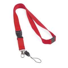 Ланьярд с карабином MURRAY, 2см, Красный, SP427409382