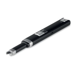 Большая USB зажигалка, черный, MO9651