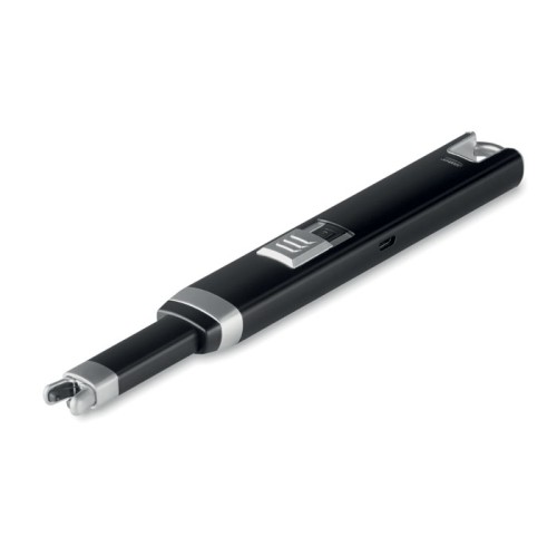 Большая USB зажигалка, черный, MO9651