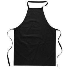 Кухонный фартук из хлопка, черный, MO7251
