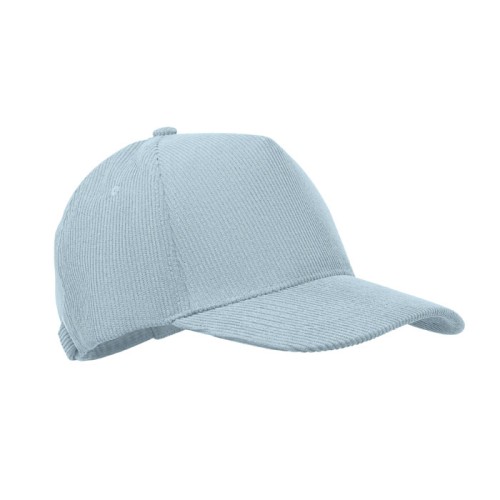 Бейсболка 5-клинка, голубой, MO2879