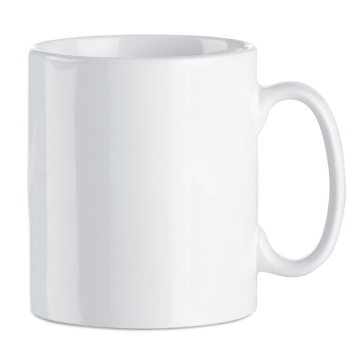 Кружка керамическая 300ml, белый, MO8040