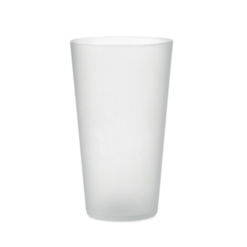 Reusable event cup 500ml, прозрачно-белый, MO9907