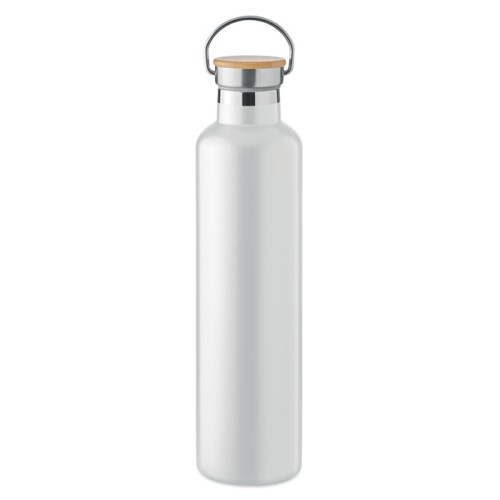 Double wall flask 1L, белый, MO6373