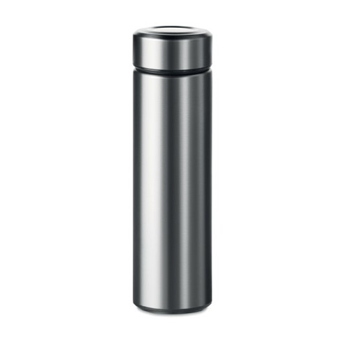 Термос заварочный двустенный, объем 400 мл., тускло-серебряный, MO9810