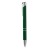Recycled aluminium ball pen, зеленый, KC8893
