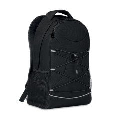 Рюкзак 600D из RPET, черный, MO6156