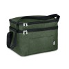 RPET cooler bag, тёмно-зелёный, MO9915 RPET cooler bag, тёмно-зелёный, MO9915