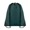 190T Polyester drawstring bag, тёмно-зелёный, MO7208
