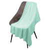 Плед Фадо (Fado) вязаный, аква (без подарочной коробки) Плед Фадо (Fado) вязаный, аква (без подарочной коробки)