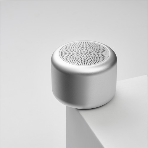 Беспроводная колонка Пассион (Passion) 80dB 600 mAh (Bluetooth 5.4), серебряная
