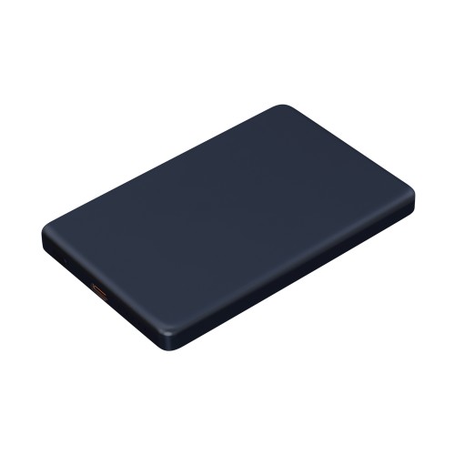 Внешний аккумулятор Атлантис (Atlantis) PD 5000mAh с функцией беспроводной зарядки 15W, синий