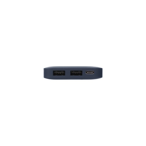 Внешний аккумулятор с подсветкой Анкор (Ancor) 5000 mAh, синий