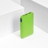 Внешний аккумулятор с подсветкой Анкор (Ancor) 5000 mAh, салатовый