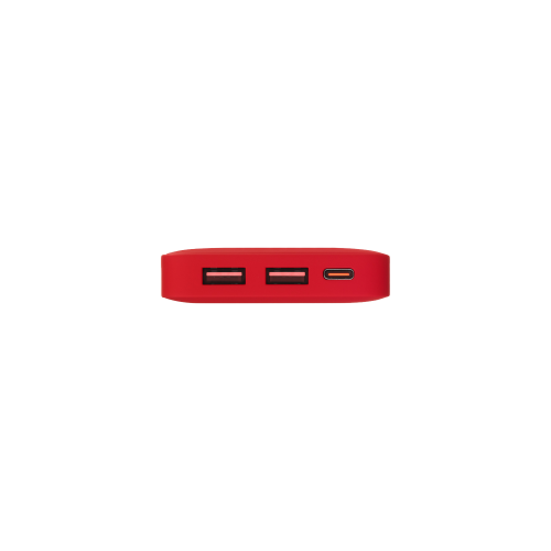 Внешний аккумулятор с подсветкой Анкор Плюс PD (Ancor PD Plus) 10000 mAh, красный