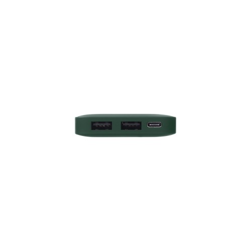 Внешний аккумулятор с подсветкой Анкор (Ancor) 5000 mAh, зеленый