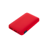 Внешний аккумулятор с подсветкой Анкор (Ancor) 5000 mAh, красный