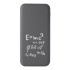 Внешний аккумулятор с подсветкой Люче (Luce) 10000 mAh, серый