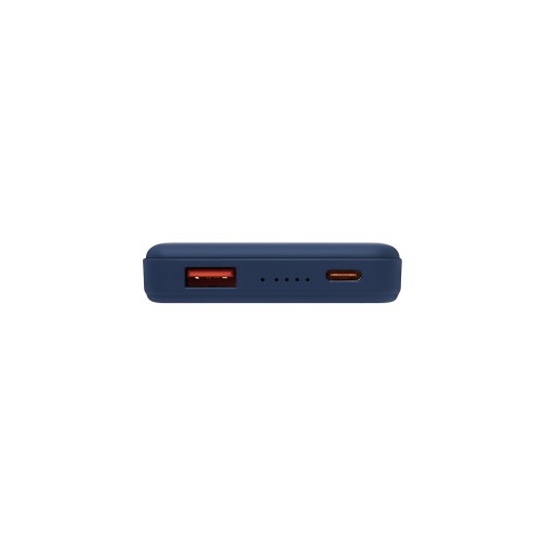 Внешний аккумулятор Ларго PD (Largo PD) 5000mAh с функцией беспроводной зарядки 15W, синий