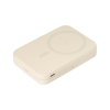 Внешний аккумулятор Юнион PD (Union PD) 10000mAh с функцией беспроводной зарядки 15W, бежевый Внешний аккумулятор Юнион PD (Union PD) 10000mAh с функцией беспроводной зарядки 15W, бежевый