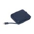Внешний аккумулятор с подсветкой Риттер PD (Ritter PD) 10000mAh с функцией беспроводной зарядки 15W, синий