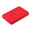 Внешний аккумулятор Ларго PD (Largo PD) 5000mAh с функцией беспроводной зарядки 15W, красный Внешний аккумулятор Ларго PD (Largo PD) 5000mAh с функцией беспроводной зарядки 15W, красный