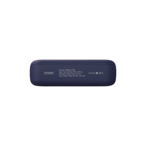 Внешний аккумулятор с функцией быстрой зарядки Формула (Formula) 10000 mAh, синий