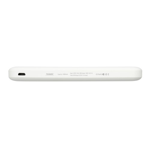 Внешний аккумулятор Элари Плюс (Elari Plus) 10000 mAh, белый
