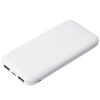 Внешний аккумулятор с подсветкой Люче (Luce) 10000 mAh, белый Внешний аккумулятор с подсветкой Люче (Luce) 10000 mAh, белый