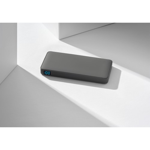 Внешний аккумулятор с подсветкой Анкор Плюс PD (Ancor PD Plus) 10000 mAh, серый