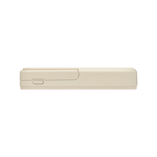 Внешний аккумулятор Юнион PD (Union PD) 10000mAh с функцией беспроводной зарядки 15W, бежевый