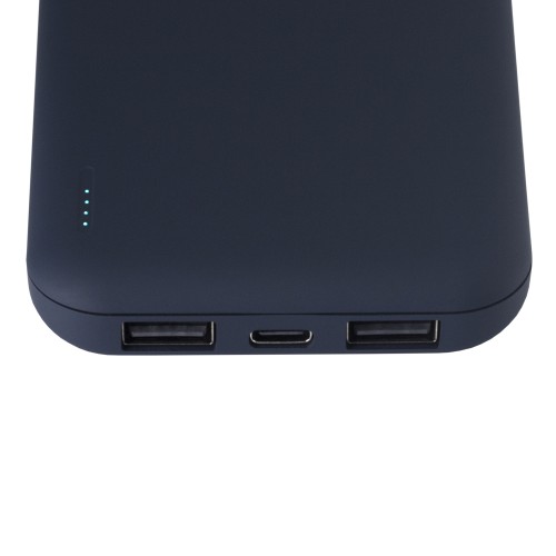 Внешний аккумулятор с подсветкой Люче (Luce) 10000 mAh, синий
