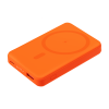 Внешний аккумулятор Ларго PD (Largo PD) 5000mAh с функцией беспроводной зарядки 15W, оранжевый Внешний аккумулятор Ларго PD (Largo PD) 5000mAh с функцией беспроводной зарядки 15W, оранжевый