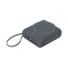 Внешний аккумулятор с подсветкой Риттер PD (Ritter PD) 10000mAh с функцией беспроводной зарядки 15W, серый Внешний аккумулятор с подсветкой Риттер PD (Ritter PD) 10000mAh с функцией беспроводной зарядки 15W, серый