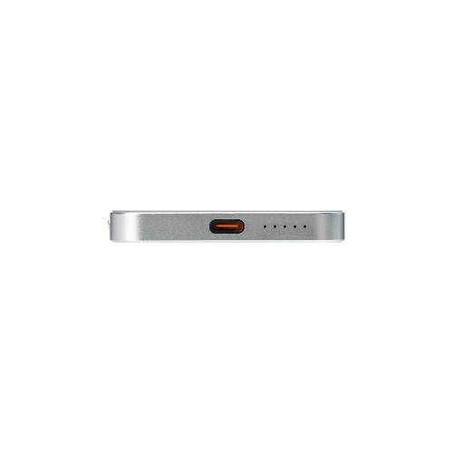 Внешний аккумулятор Артекс PD (Artex PD) 5000mAh с функцией беспроводной зарядки 15W, серебряный