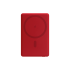 Внешний аккумулятор Атлантис (Atlantis) PD 5000mAh с функцией беспроводной зарядки 15W, красный